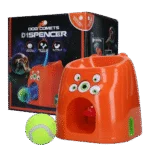 Apportierspiel mit Snackbelohnung, inklusive 1 Tennisball – Dog Comets D1spencer Fetch and Treat