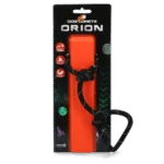 Apportierdummy mit Seil, schwimmfähig, 20 x 4 x 4 cm, Orange – Dog Comets Orion
