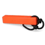 Apportierdummy mit Seil, schwimmfähig, 20 x 4 x 4 cm, Orange – Dog Comets Orion – Bild 5