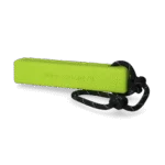 Apportierdummy mit Seil, schwimmfähig, 20 x 4 x 4 cm, Grün – Dog Comets Orion – Bild 2