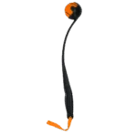 Ballwerfer für Hunde mit Tennisball M, 48 cm, Orange – Dog Comets Launcher – Bild 2