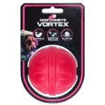 Hundeball mit unvorhersehbarem Sprungverhalten, schwimmfähig, Rosa – Dog Comets Vortex