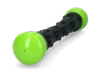 Wurfstock aus Gummi mit Quietscher L, 32 cm, Grün – Dog Comets Meteor – Bild 2