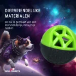 Leckerliball aus Gummi mit Quietscher, Grün – Dog Comets Moonstone – Bild 6