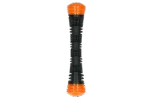 Wurfstange aus Gummi mit Quietscher, S 23 cm, Orange – Dog Comets Meteor – Bild 3