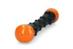 Wurfstange aus Gummi mit Quietscher, S 23 cm, Orange – Dog Comets Meteor – Bild 2
