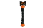 Wurfstange aus Gummi mit Quietscher, L 32 cm, Orange – Dog Comets Meteor