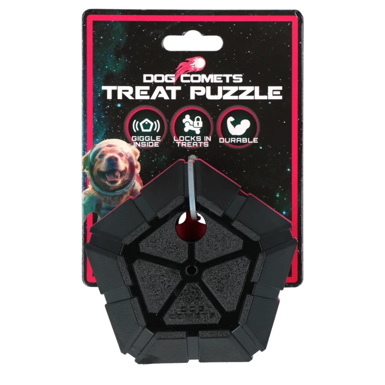 Hundepuzzleball mit drehbaren Teilen – Dog Comets Treat Puzzle
