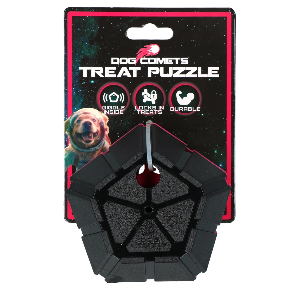Hundepuzzleball mit drehbaren Teilen – Dog Comets Treat Puzzle – Bild 1