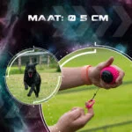 Hundeball mit einziehbarem Seil, Rosa – Dog Comets Blazar Jet – Bild 5