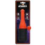Apportierspielzeug mit Seil für Wasser, 23 cm, Orange – Dog Comets Bobber
