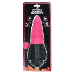Apportierspielzeug mit Kordel, schwimmfähig, Ø 65 x 235 mm, Rosa – Dog Comets Bobber Rocket