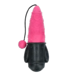 Apportierspielzeug mit Kordel, schwimmfähig, Ø 65 x 235 mm, Rosa – Dog Comets Bobber Rocket – Bild 2