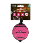 Tennisball für Hunde, schwimmfähig, Ø 6 cm, rosa – Dog Comets Starlight