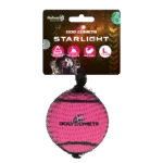Tennisball für Hunde, schwimmfähig, Ø 7,5 cm, Rosa – Dog Comets Starlight