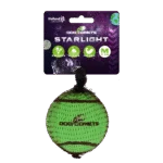 Tennisball für Hunde, schwimmfähig, Ø 6 cm, Grün – Dog Comets Starlight