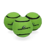 Tennisball für Hunde, schwimmfähig, Ø 6 cm, Grün, 3 Stück – Dog Comets Starlight – Bild 2