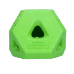 Snackwürfel aus TPR Gummi für Snacks und Kauknochen, Grün – Dog Comets Treat Lock Cube