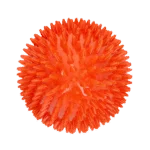 Apportierspielzeug in Eiform mit Quietscher und Noppen, Orange L, Ø 100 x 150 mm – Dog Comets Cosmic Egg – Bild 3