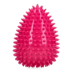 Apportierspielzeug in Eiform mit Quietscher und Noppen, Rosa L, Ø 100 x 150 mm – Dog Comets Cosmic Egg – Bild 2