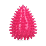 Apportierspielzeug in Eiform mit Quietscher und Noppen, Rosa M, Ø 80 x 110 mm – Dog Comets Cosmic Egg – Bild 2