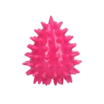 Eiförmiges Apportierspielzeug mit Quietscher und Noppen, Rosa S, Ø 50 x 60 mm – Dog Comets Cosmic Egg – Bild 3