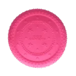 Hundefrisbee aus Schaumstoff, schwimmfähig, pink M – Dog Comets UFO Flyer – Bild 3