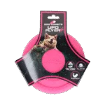 Hundefrisbee aus Schaumgummi, schwimmfähig, Rosa S – Dog Comets UFO Flyer