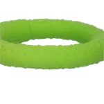 Wurfring für Hunde aus Schaumstoff, schwimmfähig, Grün M, Ø 19 cm – Dog Comets UFO Ring – Bild 4