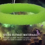 Wurfring für Hunde aus Schaumstoff, schwimmfähig, Grün M, Ø 19 cm – Dog Comets UFO Ring – Bild 6