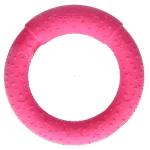 Wurfring für Hunde aus Schaumstoff, schwimmfähig, rosa, M, Ø 19 cm – Dog Comets UFO Ring – Bild 3