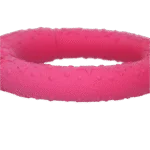 Wurfring für Hunde aus Schaumstoff, schwimmfähig, rosa, M, Ø 19 cm – Dog Comets UFO Ring – Bild 4