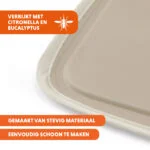 Kühlmatte für Hunde mit fester Gelmasse, Beige, S 50 x 40 cm – Coolpets Gel Cooling Mat – Bild 5