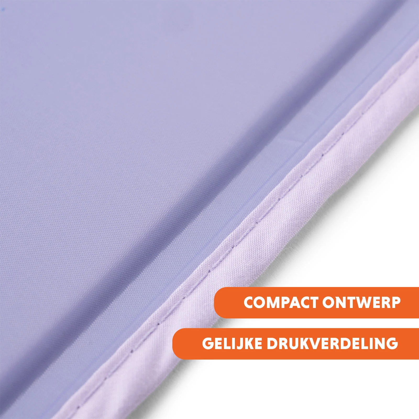 Kühlmatte für Hunde mit festem Gel, Lila, XL 120 x 70 cm – Coolpets Gel Cooling Mat – Bild 6
