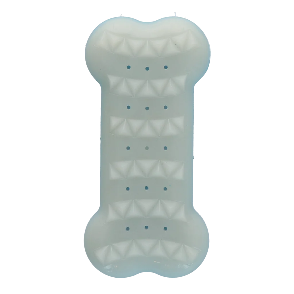 Kühlendes Hundespielzeug in Knochenform, mit Wasser befüllbar, 14 x 6,7 x 3,8 cm – Coolpets Ice Bone – Bild 4