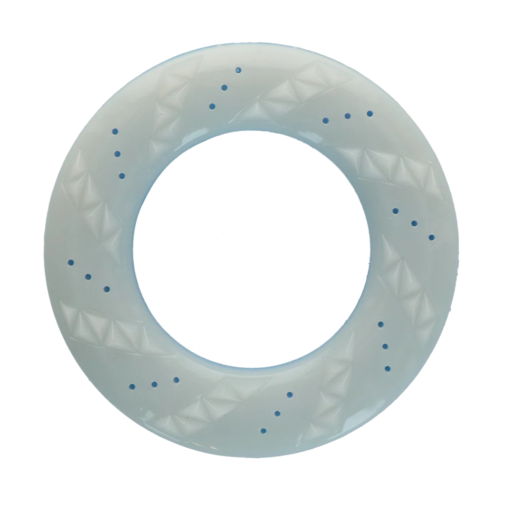 Kühlender Spielring für Hunde, mit Wasser befüllbar, 12 x 3,3 x 3,3 cm – Coolpets Ice Ring – Bild 4