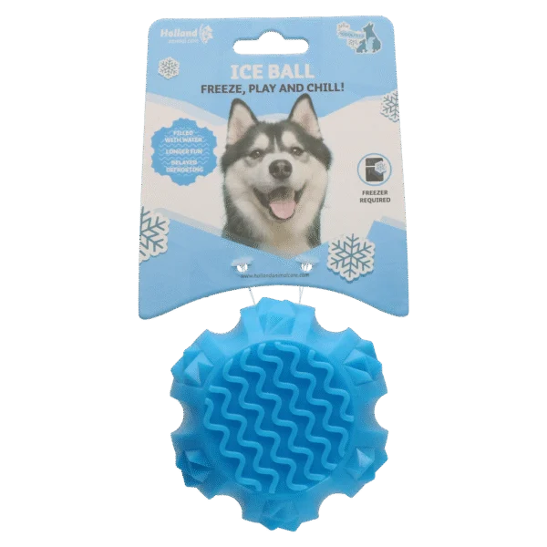 Kühlender Hundeball, 9 × 9 × 6,9 cm – Coolpets Ice Ball