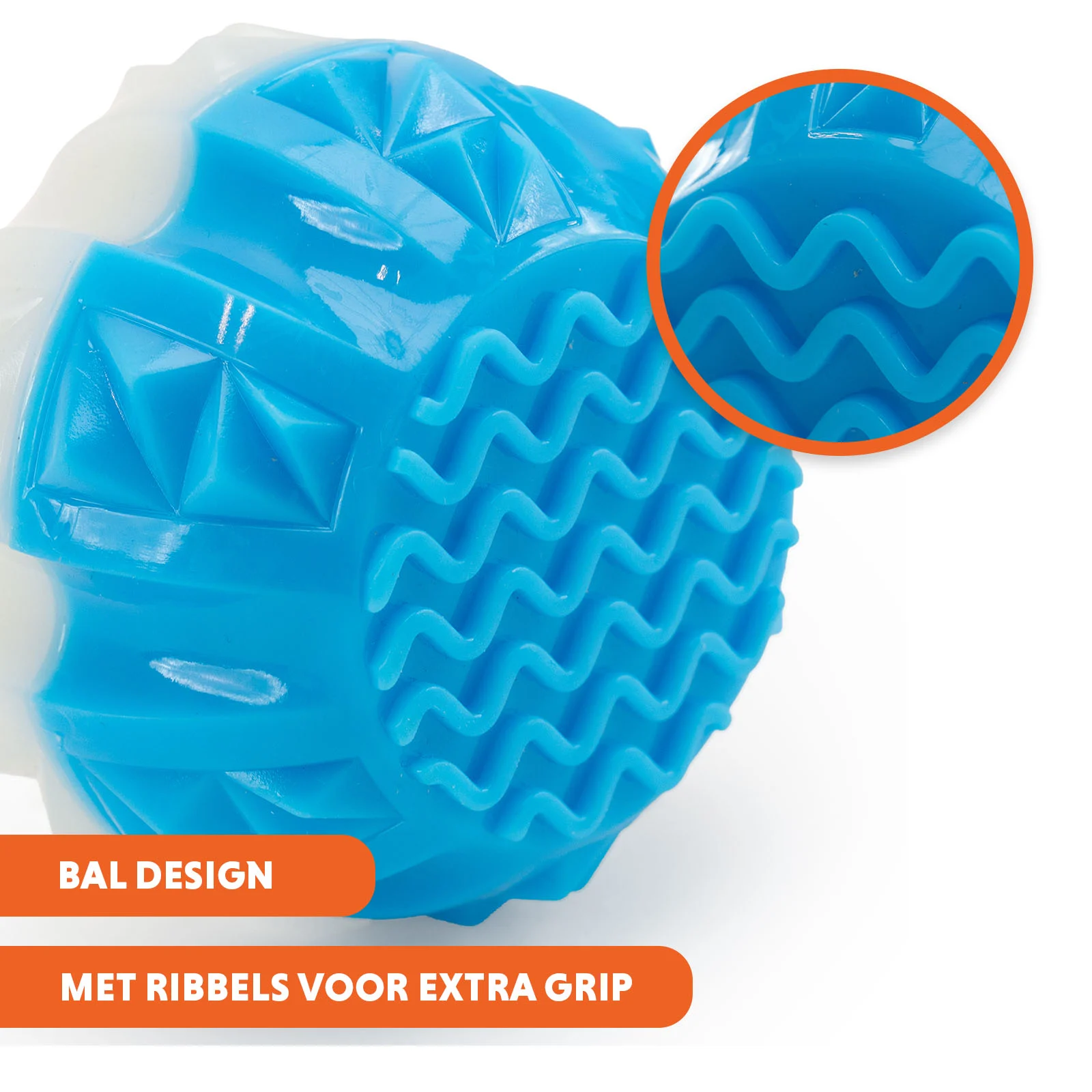 Kühlender Hundeball, 9 × 9 × 6,9 cm – Coolpets Ice Ball – Bild 6