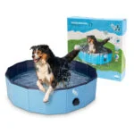 Hundepool mit rutschfestem Boden, faltbar, ø 120 x 30 cm – Coolpets Splash Dog Pool