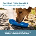 Trinkflasche für Hunde unterwegs, 500 ml – Coolpets Fresh 2GO – Bild 4