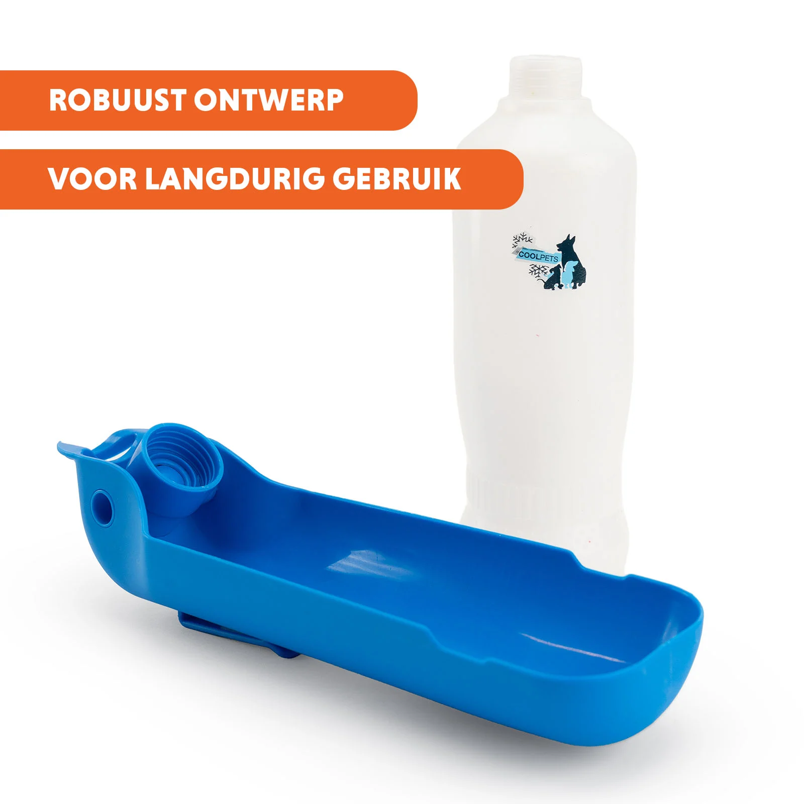 Trinkflasche für Hunde unterwegs, 500 ml – Coolpets Fresh 2GO – Bild 5