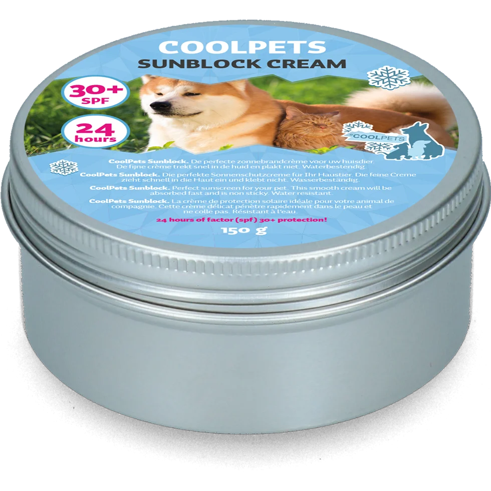 Sonnencreme für Hunde, SPF 30+, 150 g – Coolpets Sunblock Creme – Bild 2
