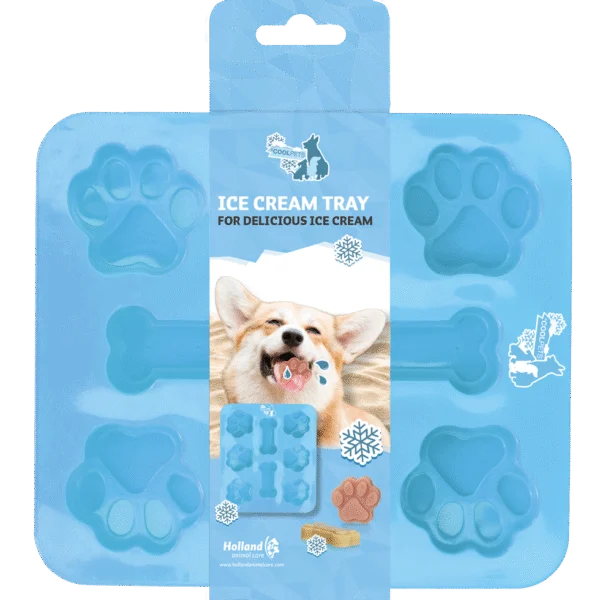 Form für 8 Hundeeisportionen – Coolpets Dog Ice Mix Tray