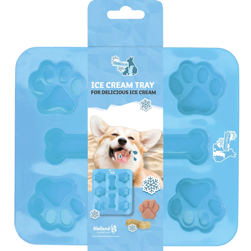 Form für 8 Hundeeisportionen – Coolpets Dog Ice Mix Tray – Bild 1