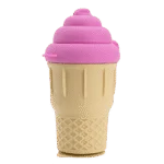 Silikonform für Hundeeis mit Saugnapf – Coolpets Ice Cream M – Bild 2
