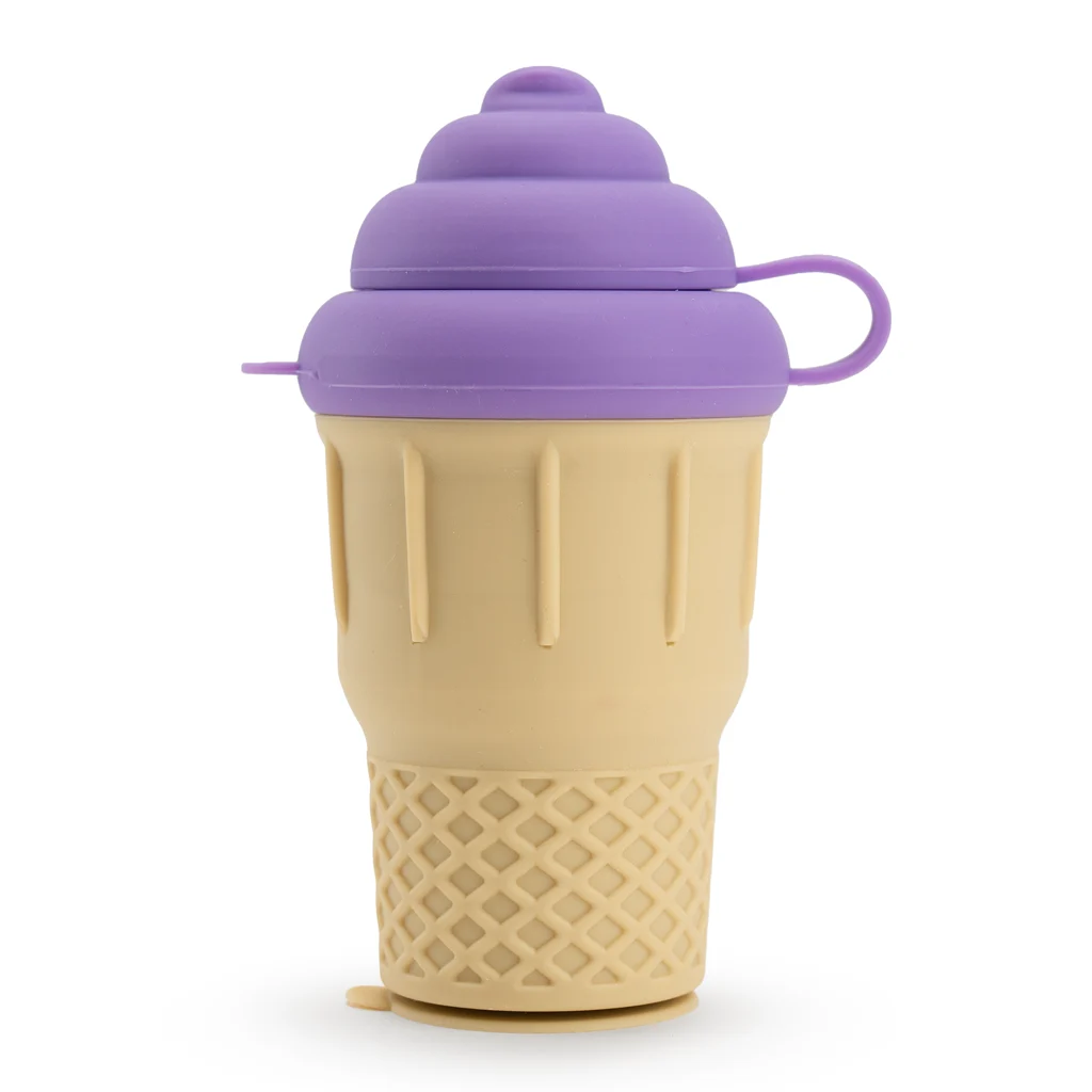 Silikonform für Hundeeis mit Saugnapf – Coolpets Ice Cream S – Bild 2