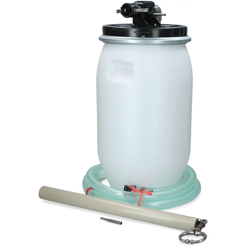 COWD0000.png Drenchpumpe mit Bohrmaschinenantrieb und 25 l Behälter für Kühe – Excellent Cow Drencher Drill Driven – Bild 1
