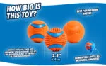 Gummiball für Hunde, Ø 5 cm, 2 Stück – Chuckit! Fetch Ball S – Bild 4