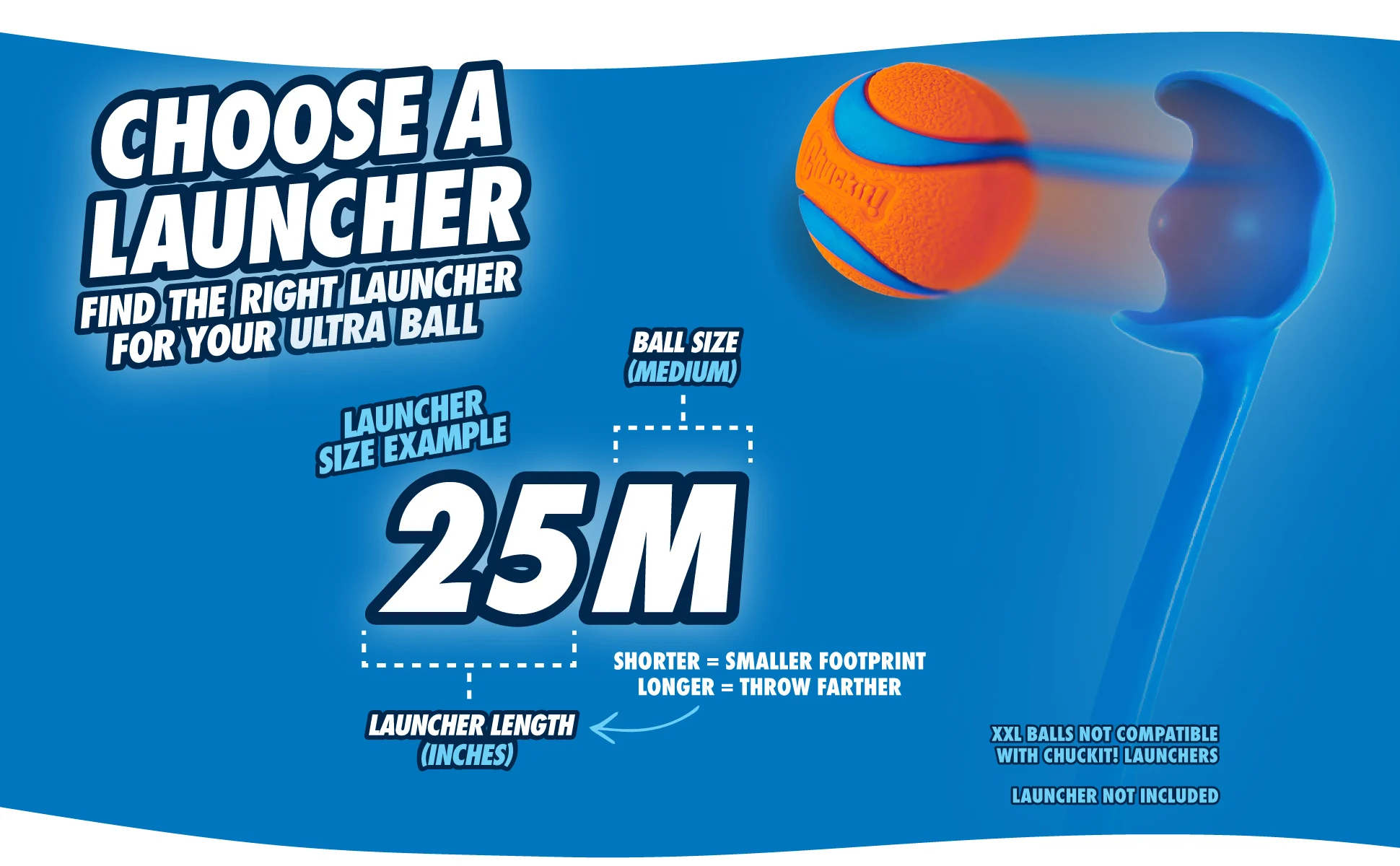 Hundeball aus Naturkautschuk, springend, L 7 cm – Chuckit! Fetch Ball – Bild 5