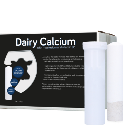 Calciumbolus für Milchkühe, 24 x 215 g – Hofman Animal Care Dairy Calcium Bolus (Mg & Vit. D3)